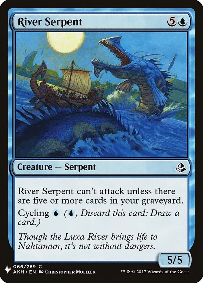 River Serpent Front Face