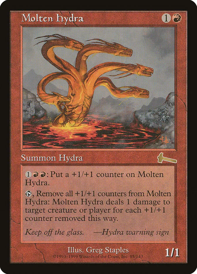 Molten Hydra Front Face