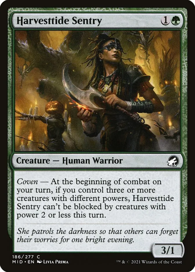 Harvesttide Sentry Front Face
