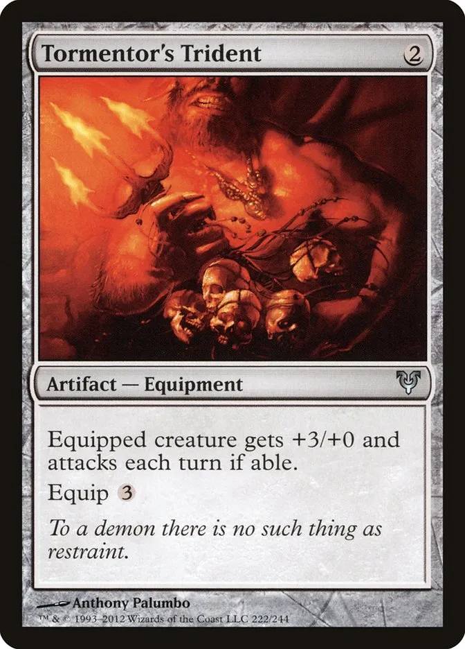 Tormentor's Trident Front Face