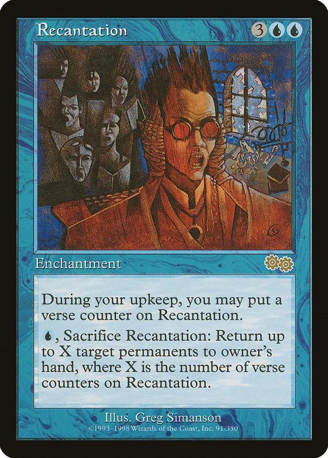 Recantation Front Face