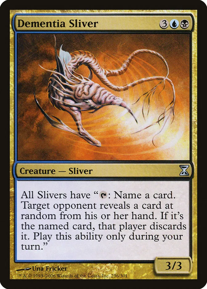 Dementia Sliver Front Face