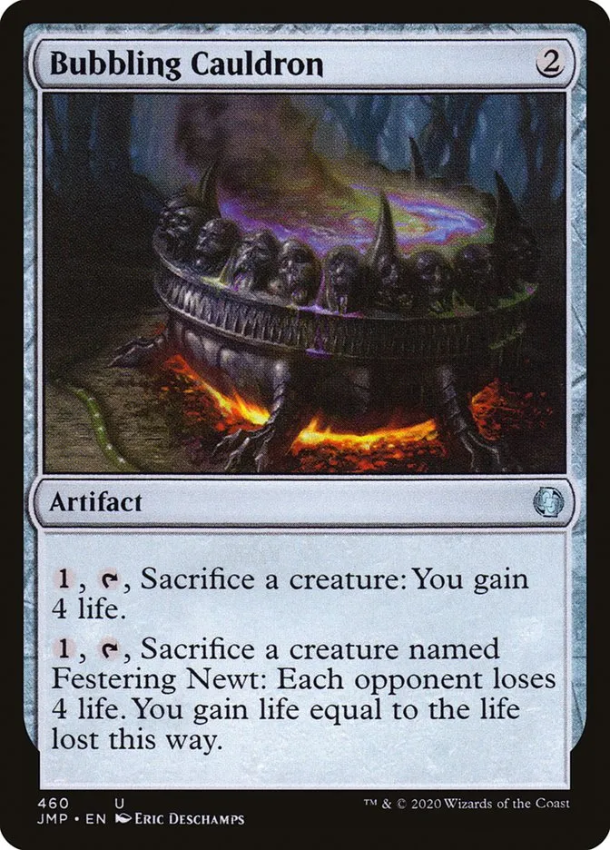 Bubbling Cauldron Front Face