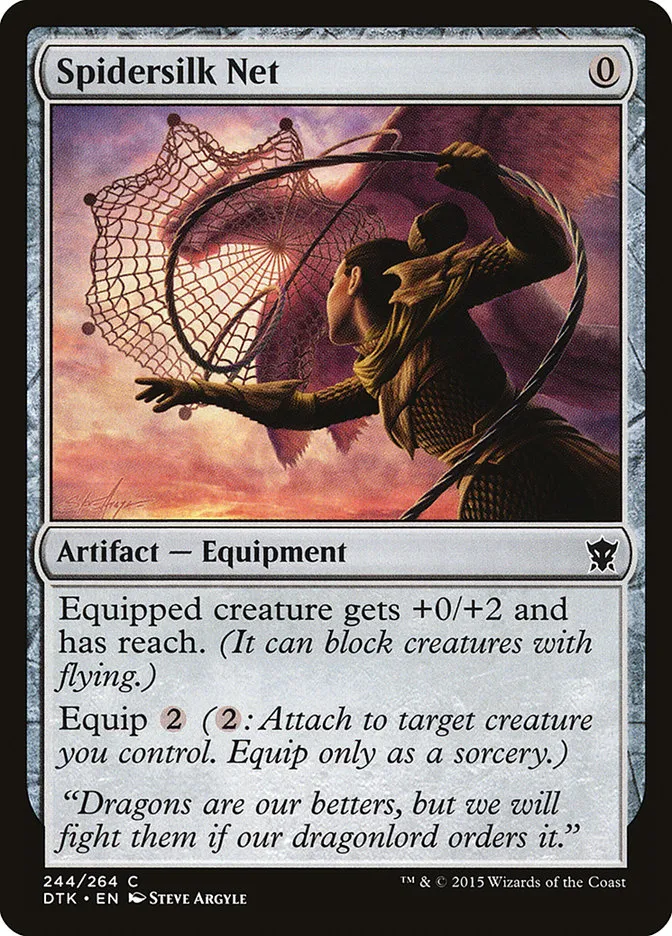 Spidersilk Net Front Face