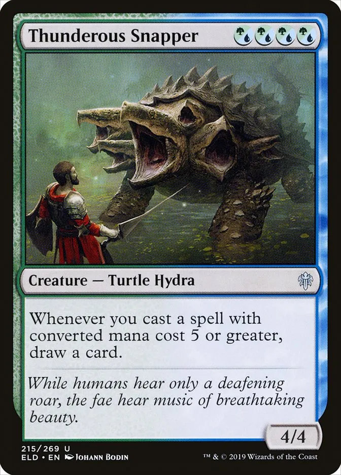 Thunderous Snapper Front Face