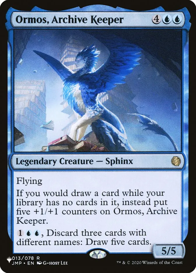 Ormos, Archive Keeper Front Face