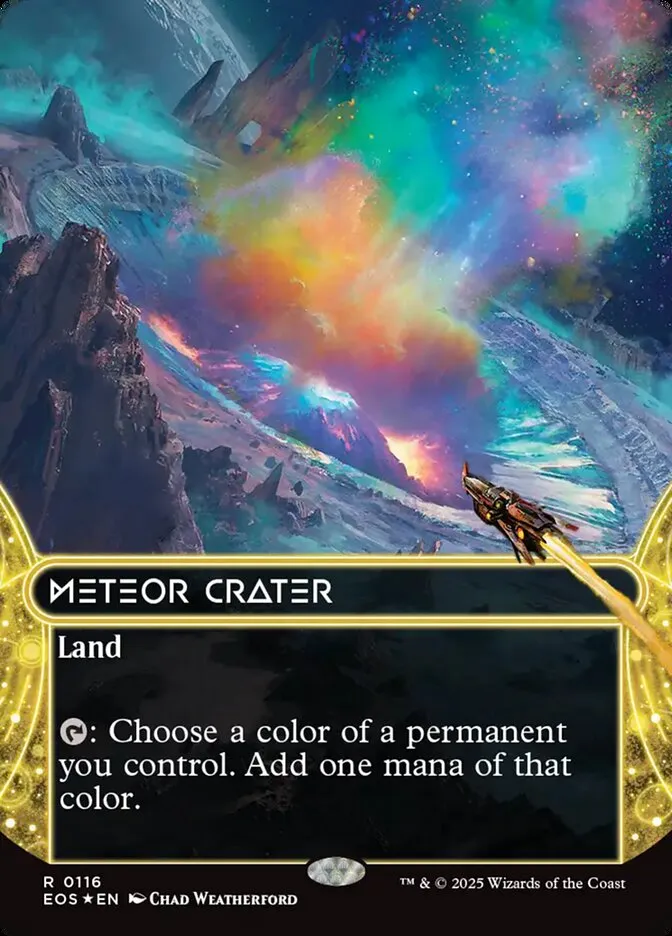 Meteor Crater Front Face