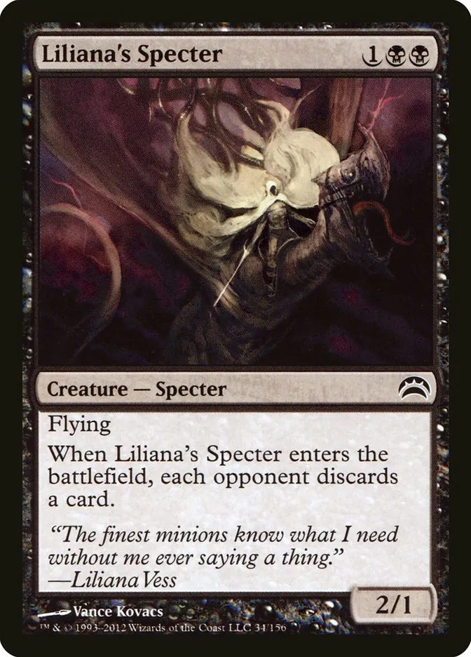 Liliana's Specter Front Face