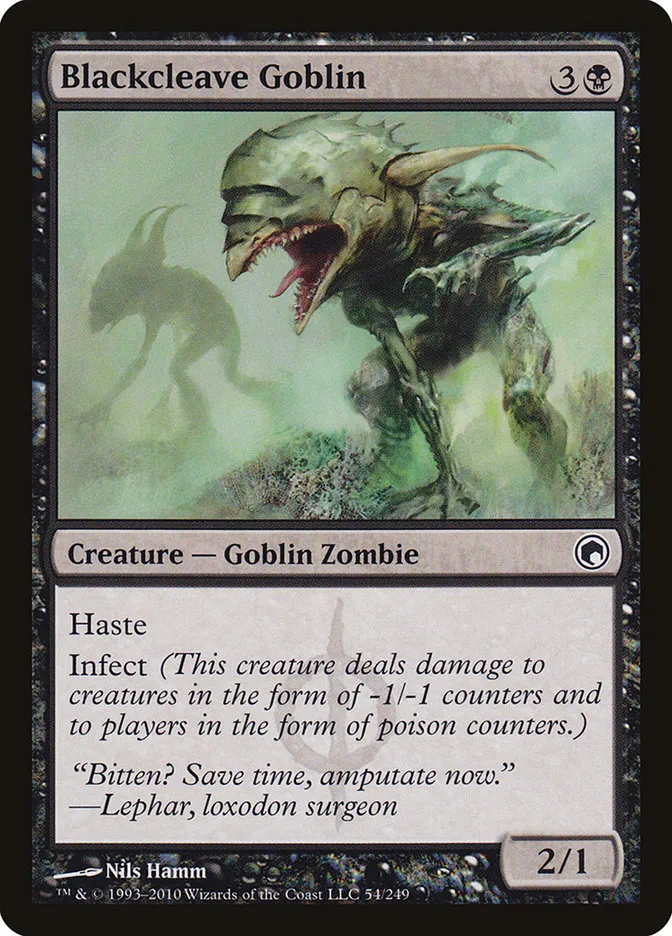 Blackcleave Goblin Front Face