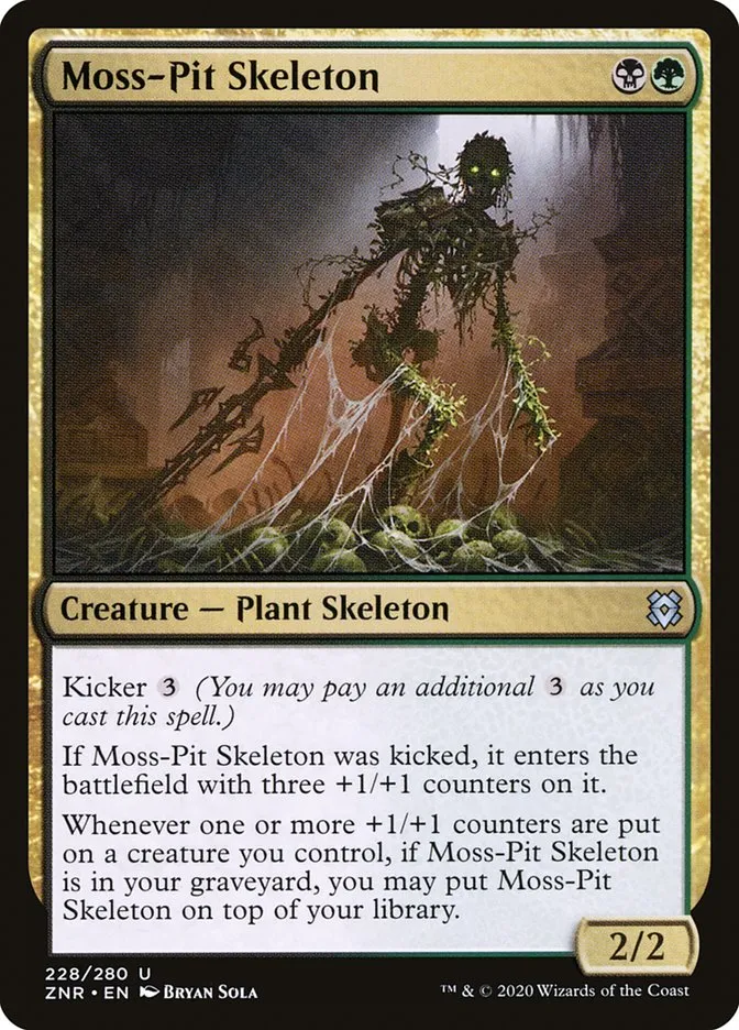Moss-Pit Skeleton Front Face
