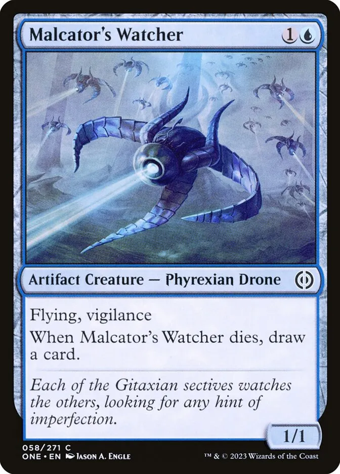 Malcator's Watcher Front Face