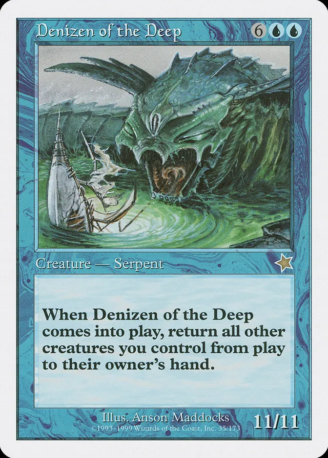 Denizen of the Deep Front Face