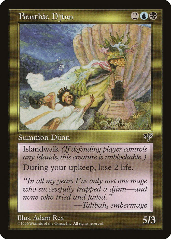 Benthic Djinn Front Face