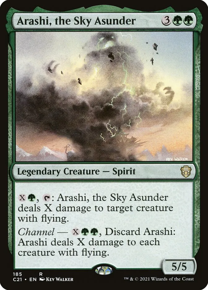 Arashi, the Sky Asunder Front Face