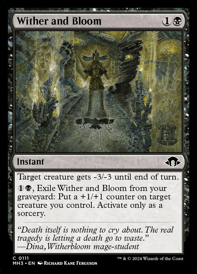 Wither and Bloom Front Face