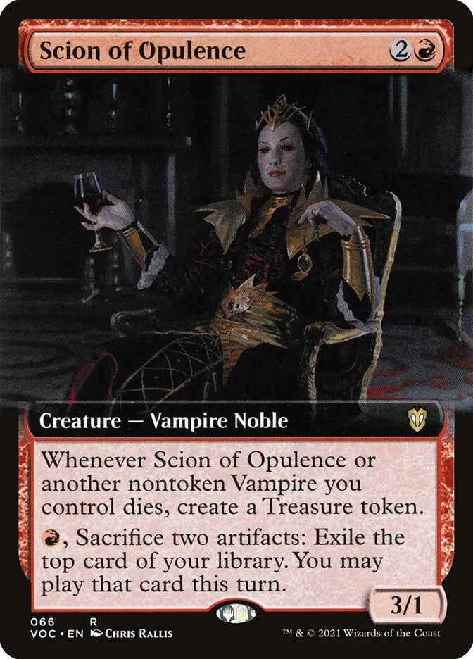 Scion of Opulence Front Face