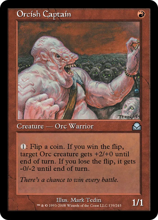 Orcish Captain Front Face