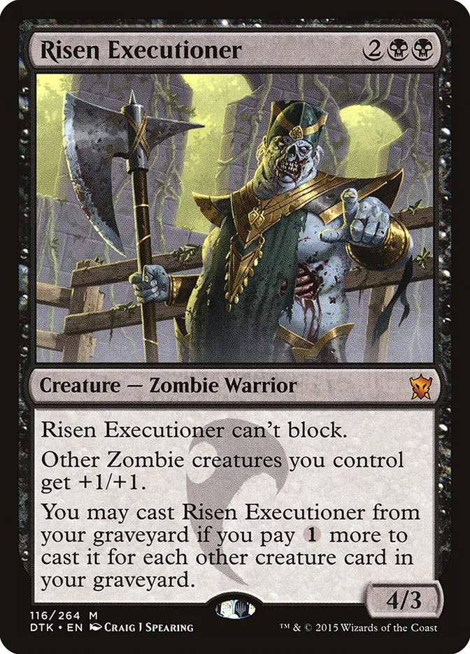 Risen Executioner Front Face