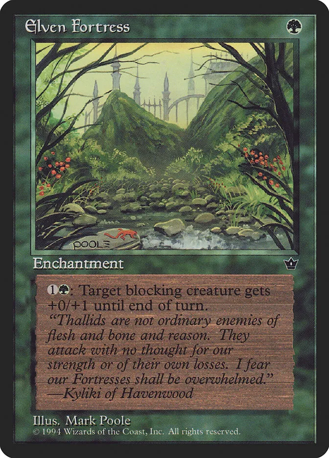 Elven Fortress Front Face