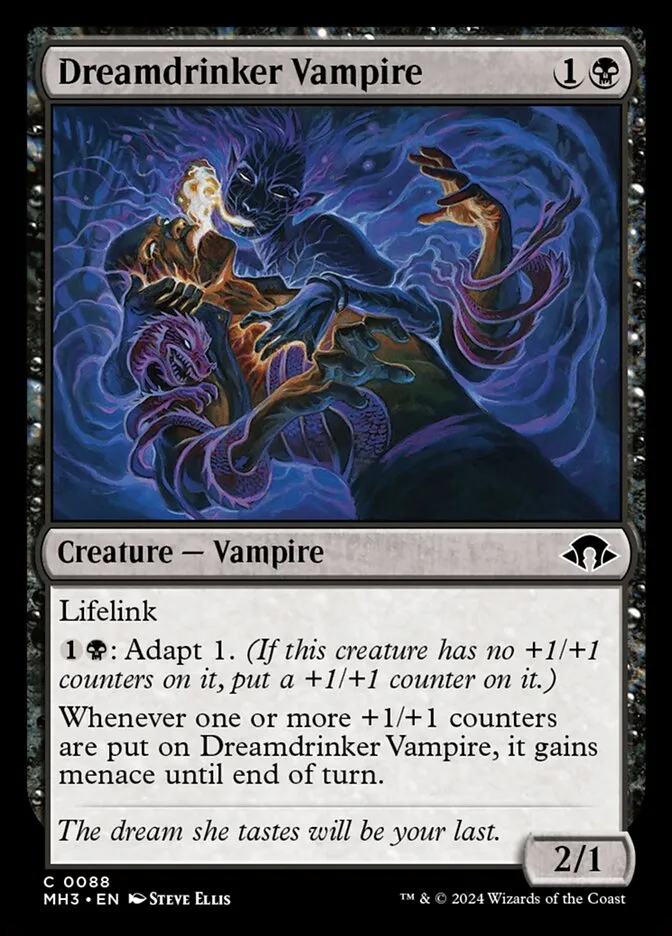 Dreamdrinker Vampire Front Face