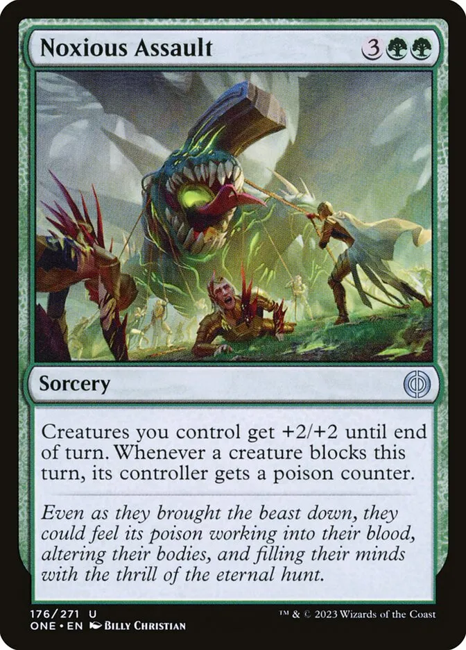Noxious Assault Front Face