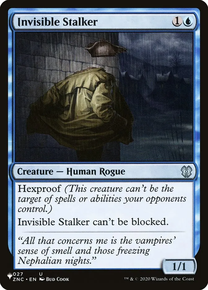 Invisible Stalker Front Face