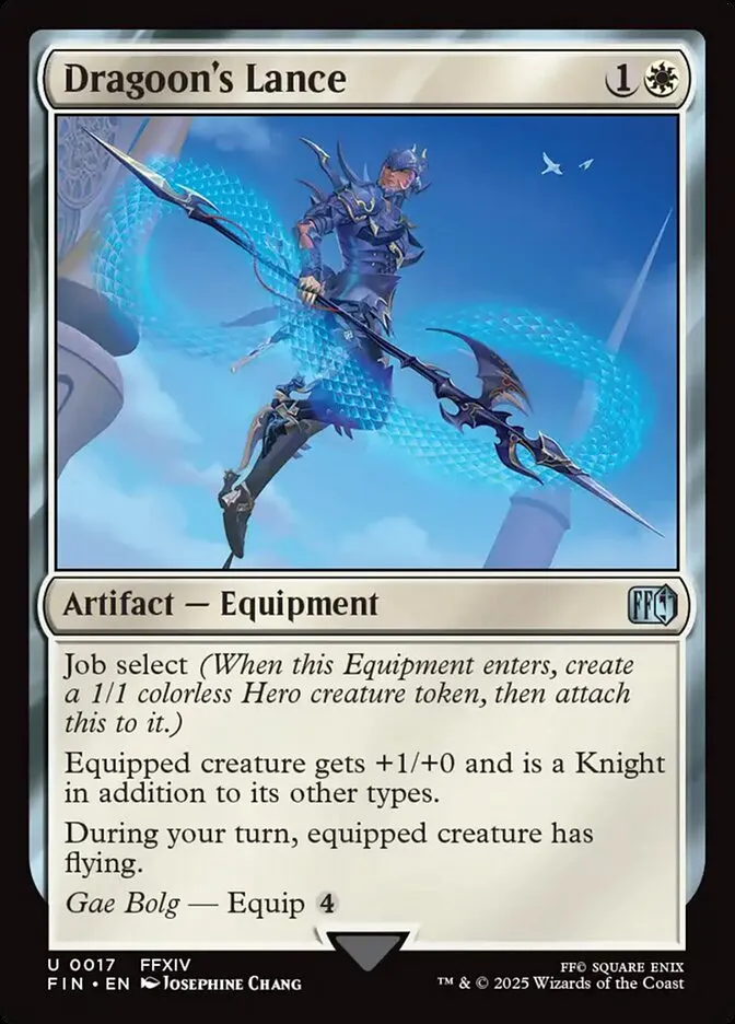 Dragoon's Lance Front Face
