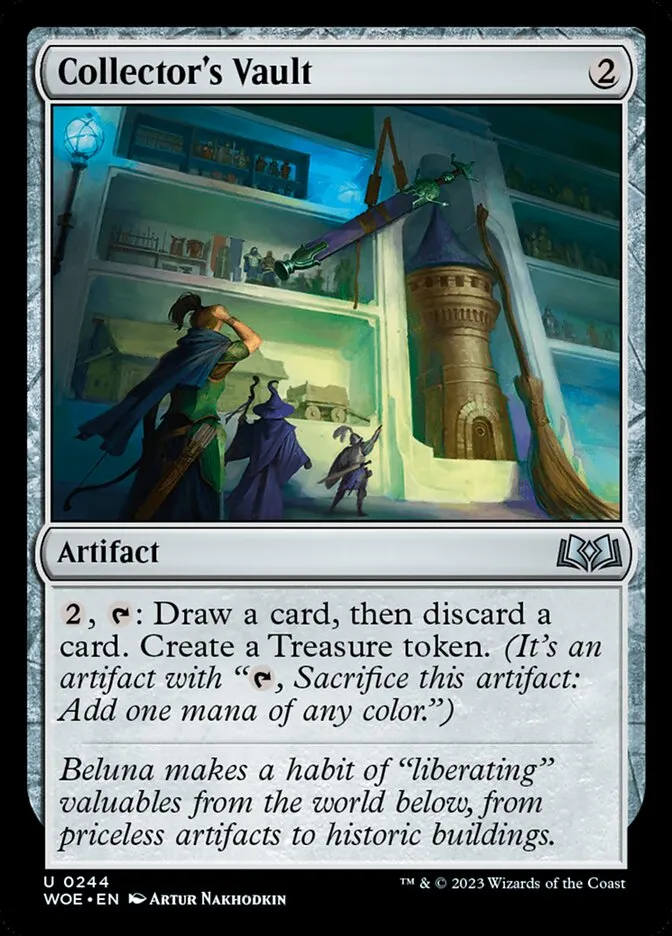Collector's Vault Front Face