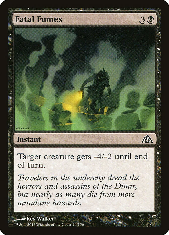 Fatal Fumes Front Face