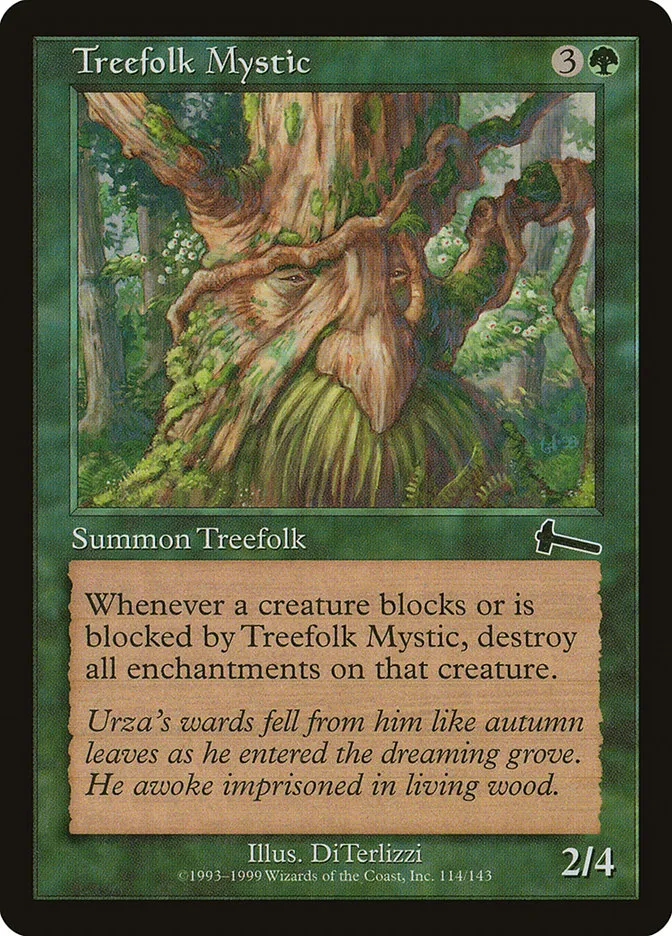 Treefolk Mystic Front Face