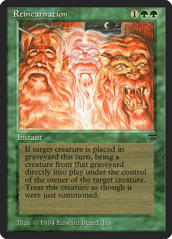 Reincarnation Front Face