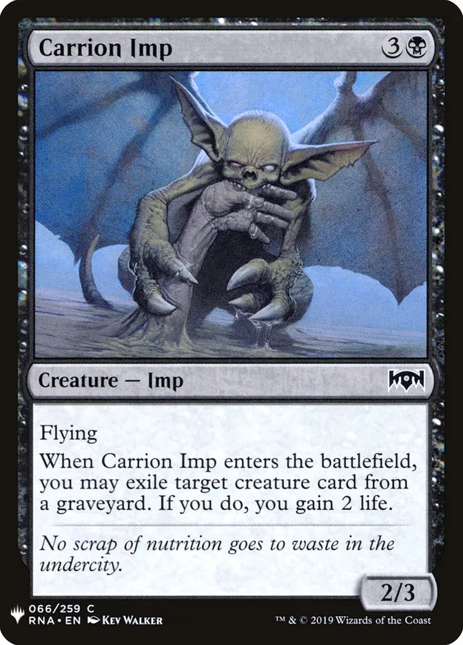 Carrion Imp Front Face