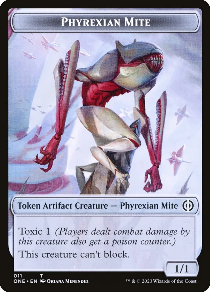 Phyrexian Mite Front Face