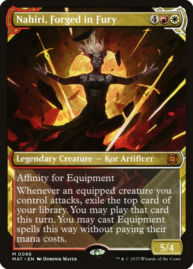 Nahiri, Forged in Fury Front Face