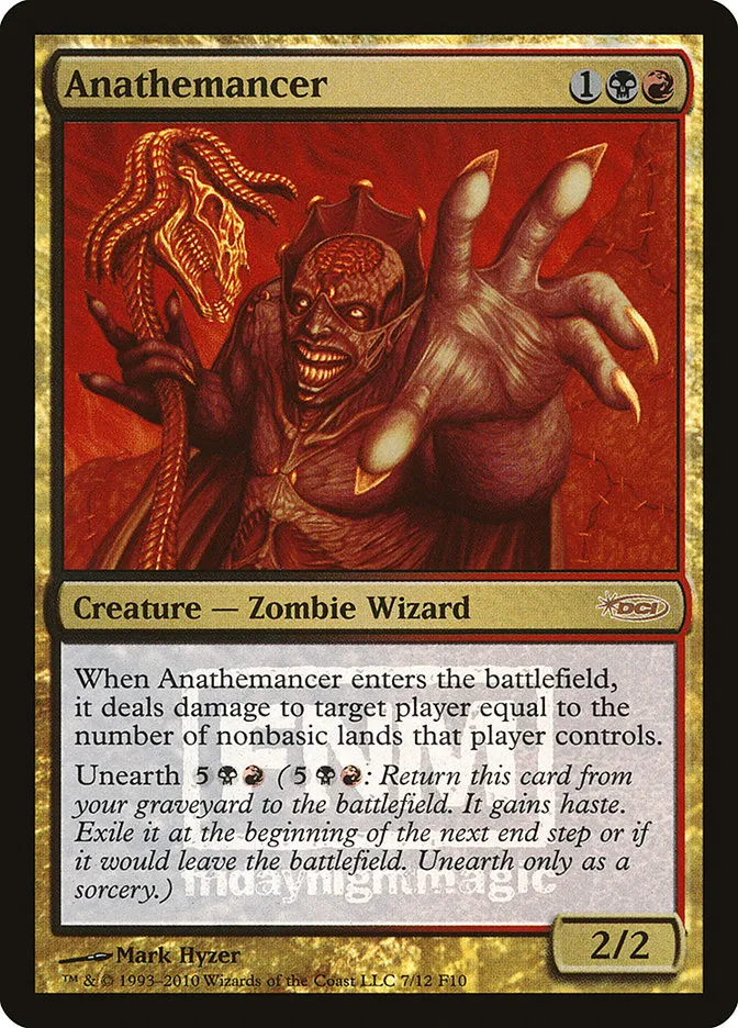 Anathemancer Front Face