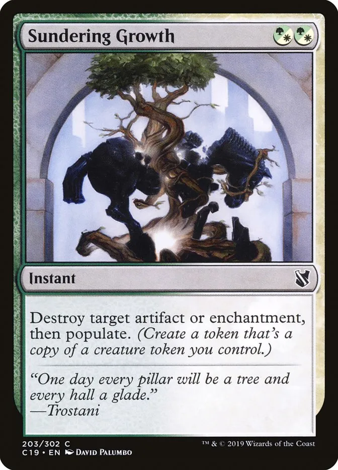 Sundering Growth Front Face