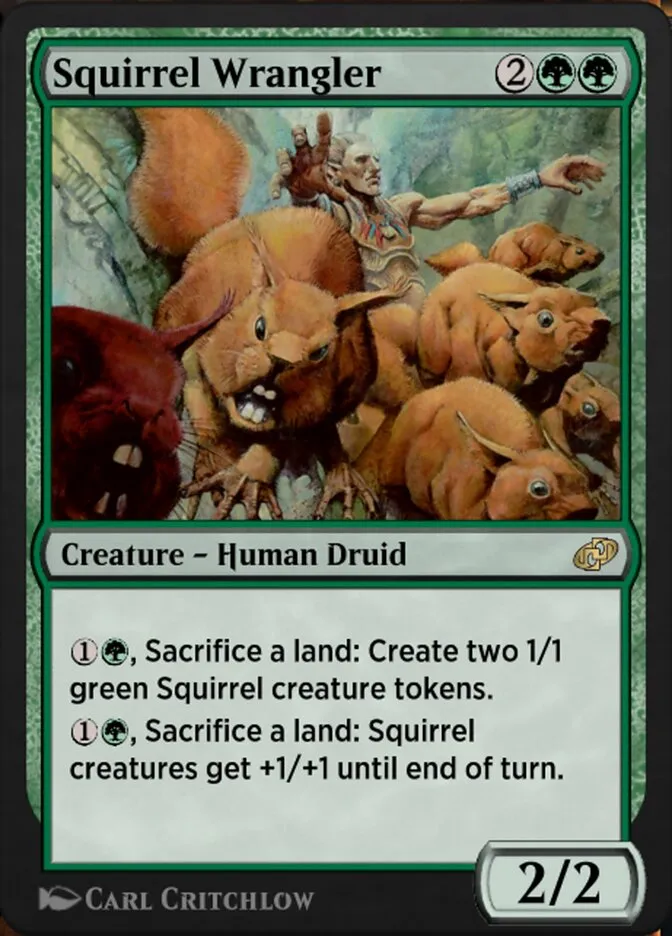 Squirrel Wrangler Front Face