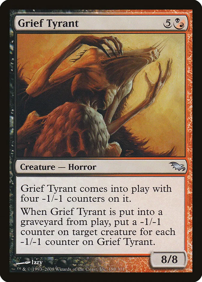 Grief Tyrant Front Face