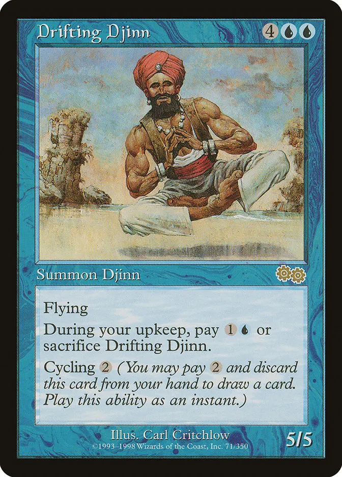 Drifting Djinn Front Face