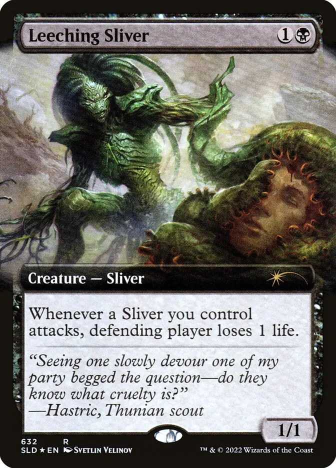 Leeching Sliver Front Face
