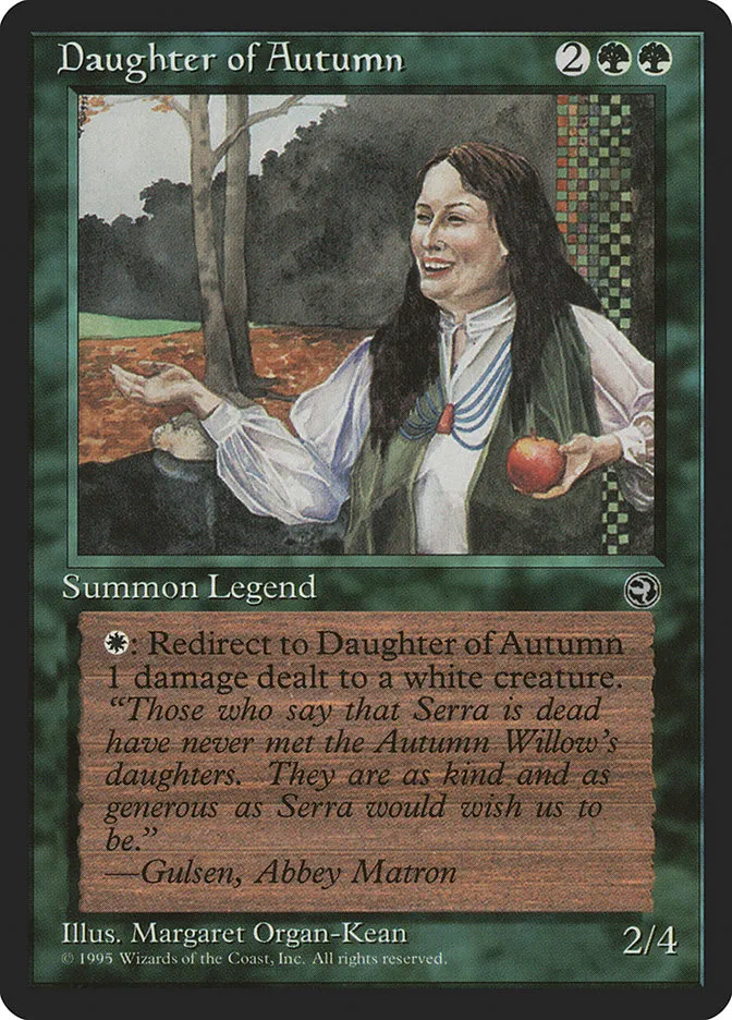 Daughter of Autumn Front Face