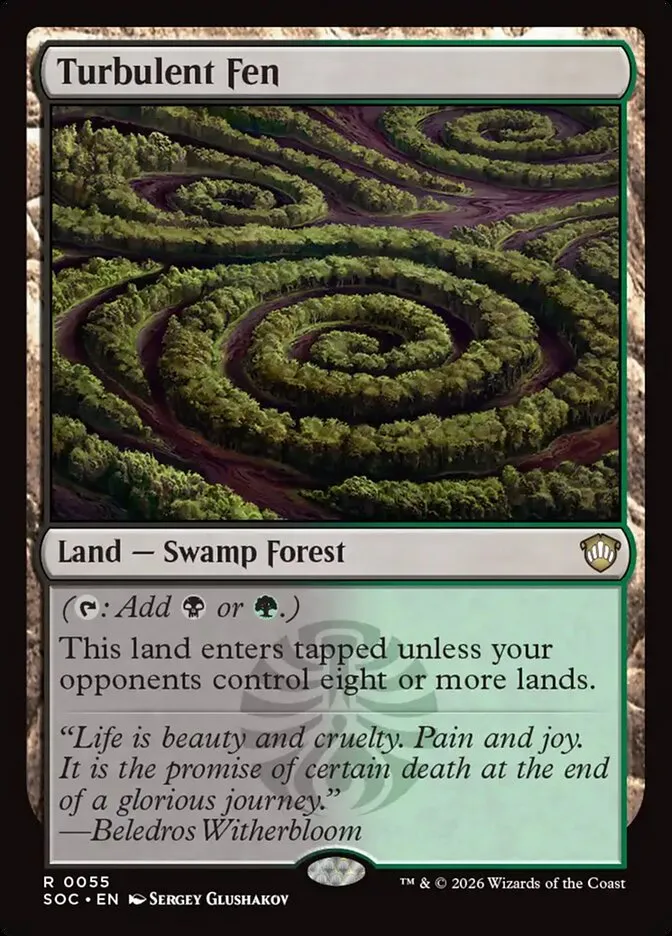 Turbulent Fen Front Face