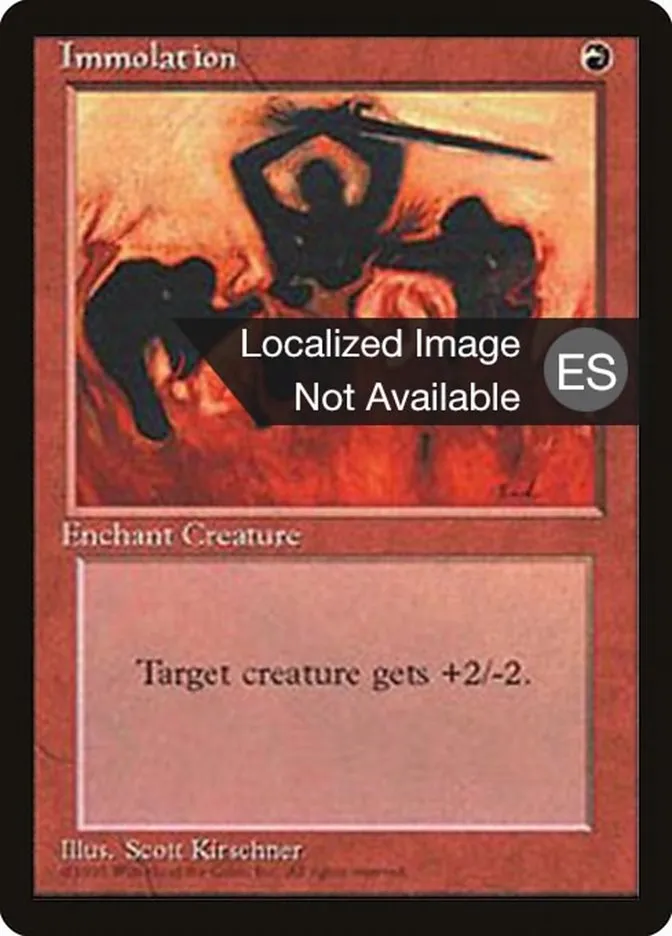 Immolation Front Face