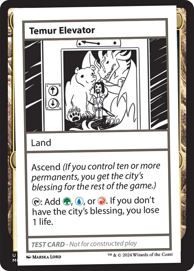 Temur Elevator Front Face