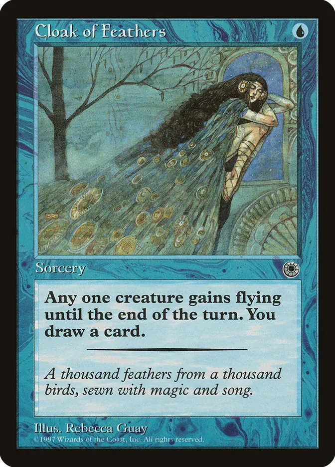 Cloak of Feathers Front Face