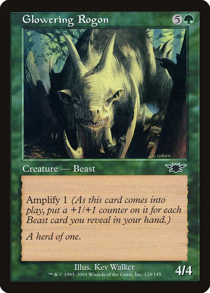 Glowering Rogon Front Face