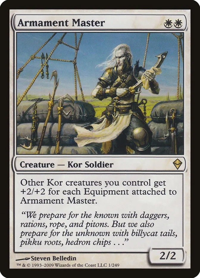 Armament Master Front Face
