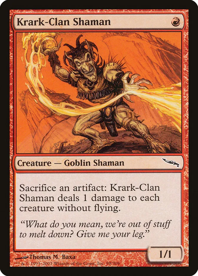 Krark-Clan Shaman Front Face