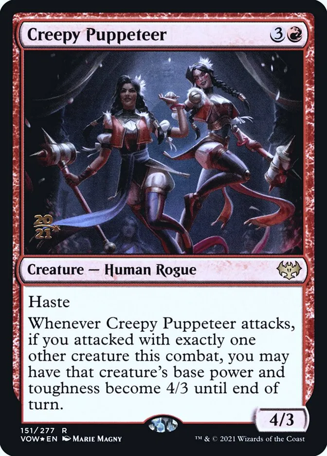 Creepy Puppeteer Front Face