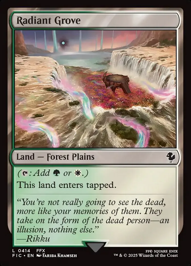 Radiant Grove Front Face